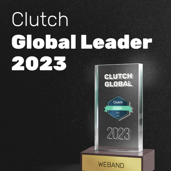 Weband recognized as a Clutch Global Leader for 2023