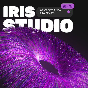 Iris Studio with a new modern site from Weband
