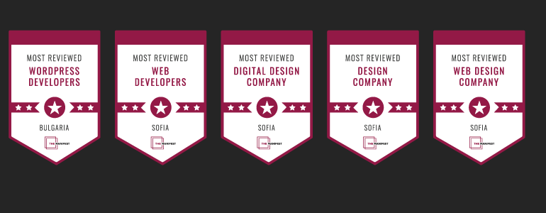 Weband in the Top 10 Web Design Companies in Bulgaria image