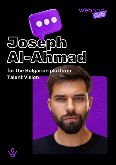 Web(and) Talks with Joseph Al-Ahmad.