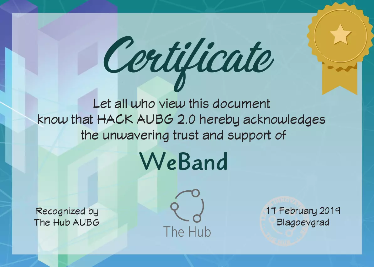 HackAUBG Weband